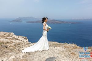 Sun  Zhang Wedding By Santorini8 Weddings9 Dragons Group 15